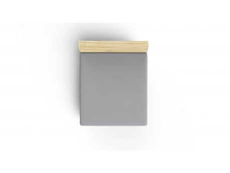 L`ESSENTIEL MAISON Ranforce dušečni čaršav (90x190) Grey