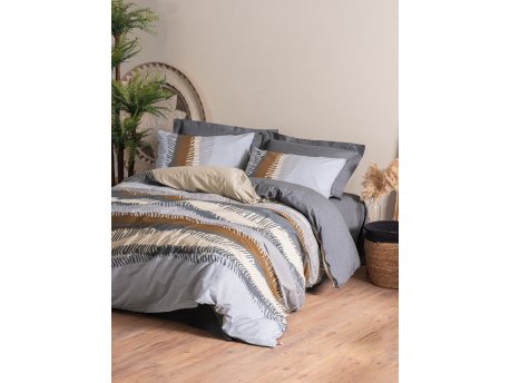 L`ESSENTIEL MAISON Posteljina (200x220) Asel Anthracite