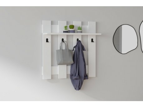 HANAH HOME Čiviluk Carina White