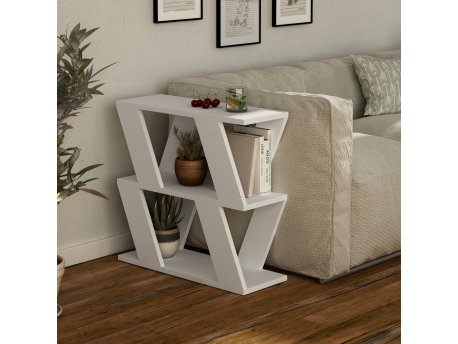 HANAH HOME Polica Lazena White
