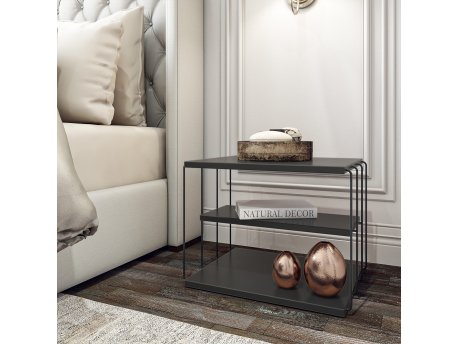 HANAH HOME Polica Lifon Anthracite