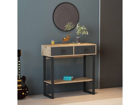 HANAH HOME Komoda Valery Anthracite Ciragan