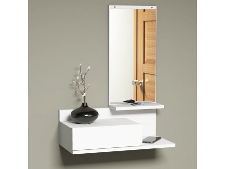 HANAH HOME Zidna polica Mode White