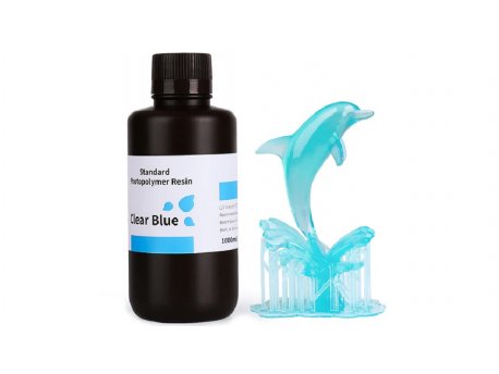 ELEGOO Standard Resin 1kg - Clear Blue