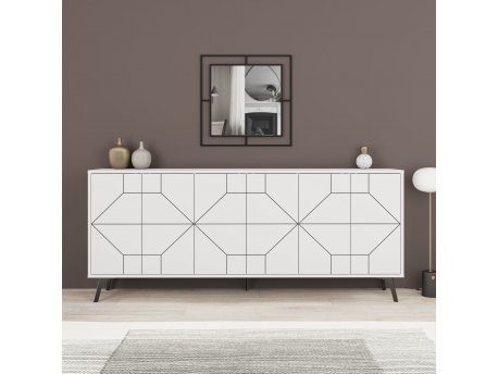 HANAH HOME Komoda Dune 183 White
