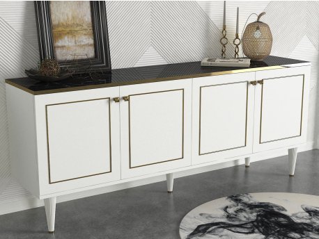 HANAH HOME Komoda Ravenna White