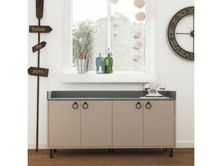HANAH HOME Komoda Dea Mocha