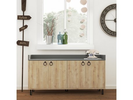 HANAH HOME Komoda Dea Oak