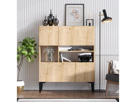 HANAH HOME Komoda Krista Sapphire Oak