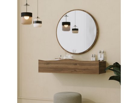 HANAH HOME Komoda Princesse Walnut