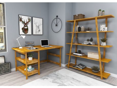 HANAH HOME Radni sto Softcity Oak