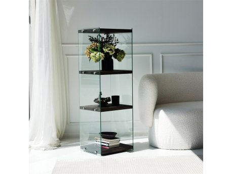 HANAH HOME Polica Aqua 3 Anthracite