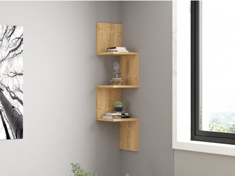 HANAH HOME Zidna polica Zikzak Sapphire