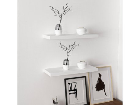 HANAH HOME Zidna polica Gizli2 60 White