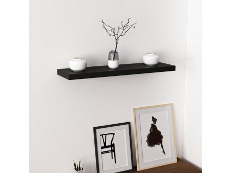 HANAH HOME Zidna polica Gizli 80 Black