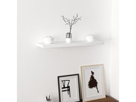HANAH HOME Zidna polica Gizli 80 Bright White