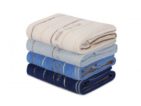 L`ESSENTIEL MAISON Set peškira Dark Blue Light Blue Blue White