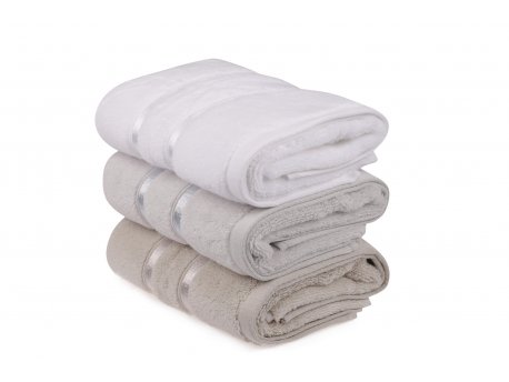 L`ESSENTIEL MAISON Set peškira Dolce White Light Blue Light Brown