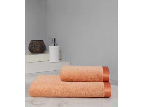 L`ESSENTIEL MAISON Set peškira Colorful Vivid Salmon