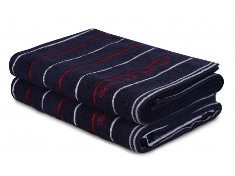 L`ESSENTIEL MAISON Set 2 peškira 407 Dark Blue