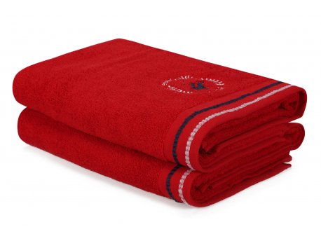 L`ESSENTIEL MAISON Set 2 peškira 408 Red