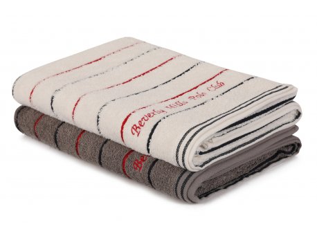 L`ESSENTIEL MAISON Set 2 peškira 407 White Grey