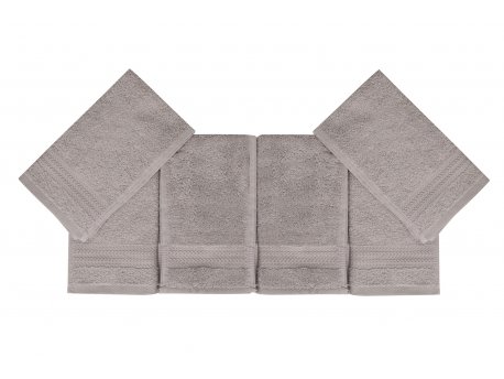 L`ESSENTIEL MAISON Set 6 peškira Rainbow Grey