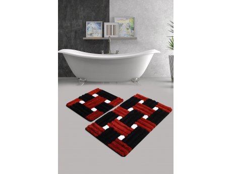 L`ESSENTIEL MAISON Prostirke Piazza Red