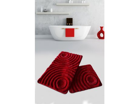 L`ESSENTIEL MAISON Prostirke Wave Red