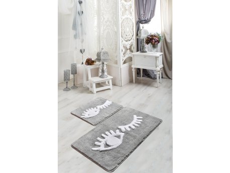 L`ESSENTIEL MAISON Prostirke Big Eyes Grey