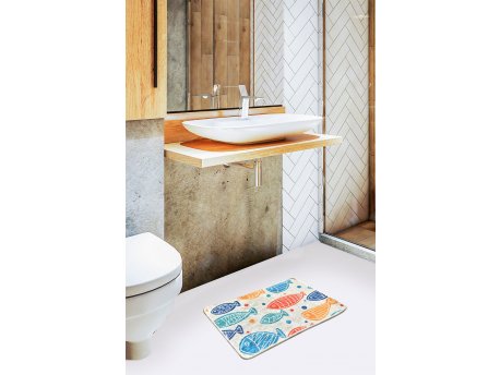 L`ESSENTIEL MAISON Prostirka Fish DJT Colourful (40 x 60)