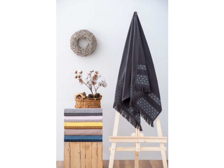 L`ESSENTIEL MAISON Peškir Twins Anthracite