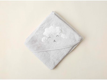 L`ESSENTIEL MAISON Wooly Light Grey, peškir za kupanje