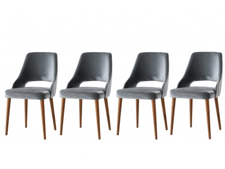 HANAH HOME Stolice Acelya Grey 1