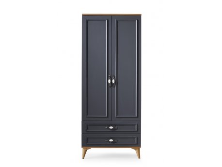 HANAH HOME Garderober Irmak 12229 Oak Anthracite