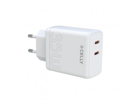 CELLY 2xUSB-C 35W TC2USBC35W Punjač