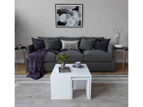 HANAH HOME Sto za dnevnu sobu Ortanca White