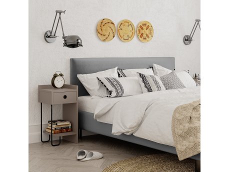 HANAH HOME Noćni stočić Cactus Left Light Brown