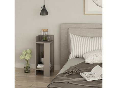 HANAH HOME Noćni stočić Elos left Light Mocha