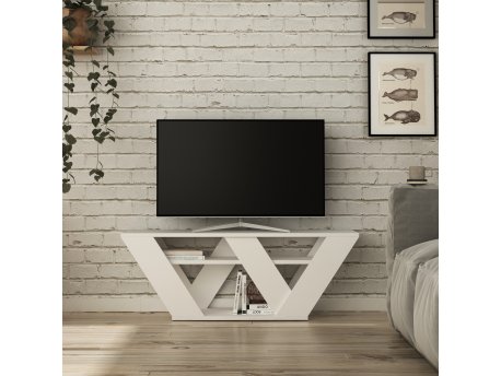 HANAH HOME TV polica Pipralla White