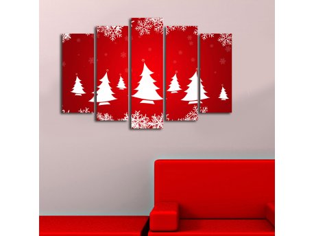 WALLXPERT Dekorativne slike 5PATNOEL 6