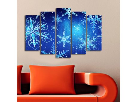 WALLXPERT Dekorativne slike 5PATNOEL 9