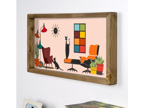 WALLXPERT Dekorativna slika ATOM013