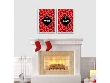WALLXPERT Dekorativne slike 2PBCTNOEL 08
