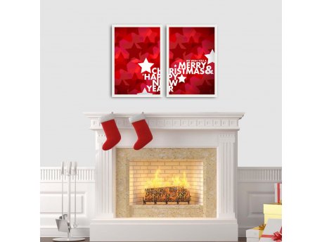 WALLXPERT Dekorativne slike 2PBCTNOEL 10