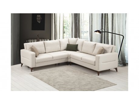 Atelier del Sofa Ugaona garnitura Kristal Rest 2+Corner+2 Beige