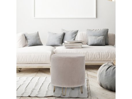 Atelier del Sofa Tabure Asmara 4 Cream