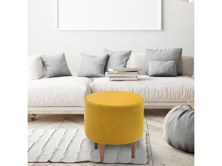Atelier del Sofa Tabure Fındık Yellow