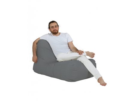 Atelier del Sofa Lazy bag Trendy Comfort Bed Pouf Fume