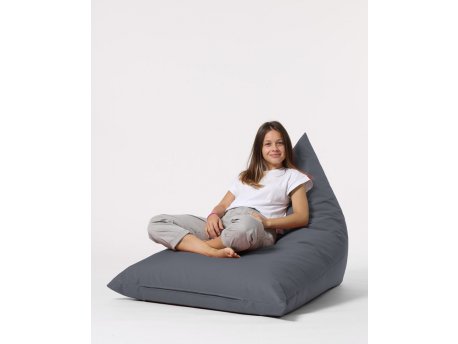Atelier del Sofa Lazy bag Pyramid Big Bed Pouf Fume
